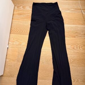 lululemon athletica Black Boot-Cut Yoga Pants
